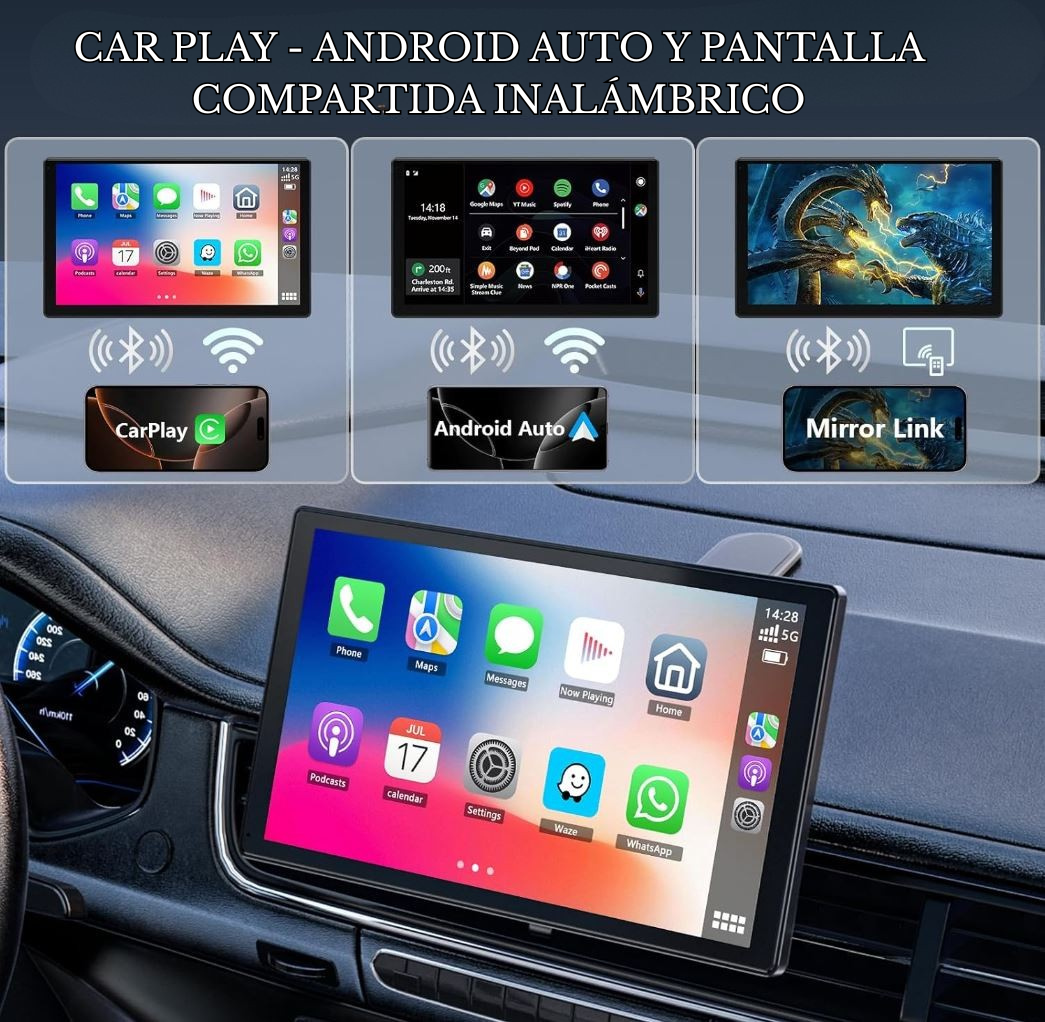 Pantalla Car play 360º